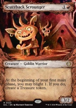 Scuzzback Scrounger - Lorwyn Eclipsed: Extras (Rare) [XECL-320] - JotaCards - Tu Tienda de TCG