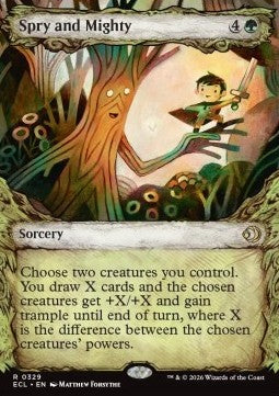 Spry and Mighty - Lorwyn Eclipsed: Extras (Rare) [XECL-329] - JotaCards - Tu Tienda de TCG