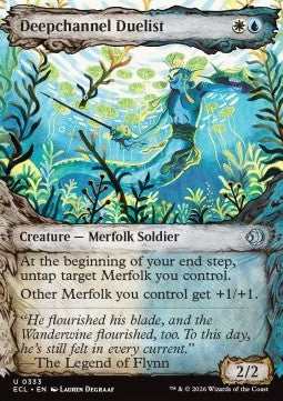 Deepchannel Duelist - Lorwyn Eclipsed: Extras (Uncommon) [XECL-333] - JotaCards - Tu Tienda de TCG