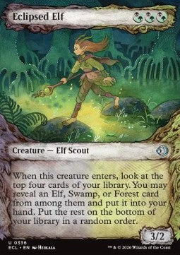 Eclipsed Elf - Lorwyn Eclipsed: Extras (Uncommon) [XECL-336] - JotaCards - Tu Tienda de TCG