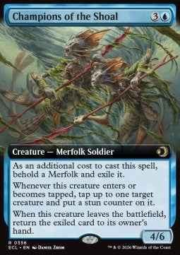 Champions of the Shoal - Lorwyn Eclipsed: Extras (Rare) [XECL-356] - JotaCards - Tu Tienda de TCG