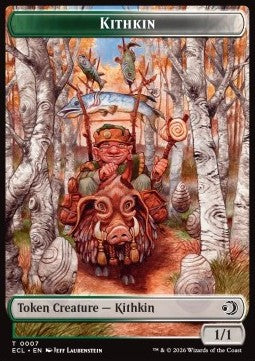 Kithkin Token (GW 1/1) // Treasure Token - Lorwyn Eclipsed: Tokens (Token) [TECL-T 7/10] - JotaCards - Tu Tienda de TCG