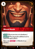 Blood Rush - Spiritforged (Common) [SFD-003] - JotaCards - Tu Tienda de TCG