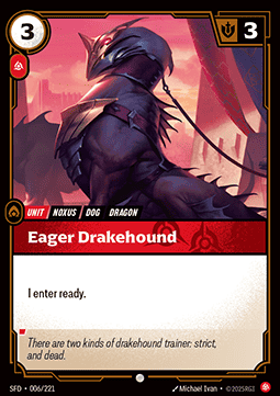 Eager Drakehound - Spiritforged (Common) [SFD-006] - JotaCards - Tu Tienda de TCG