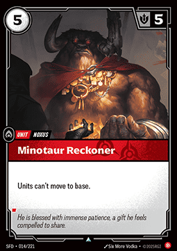 Minotaur Reckoner - Spiritforged (Uncommon) [SFD-014] - JotaCards - Tu Tienda de TCG