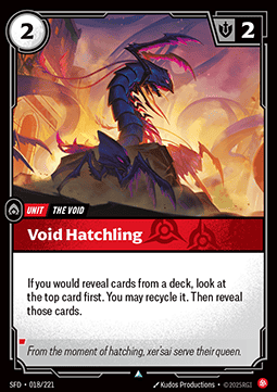 Void Hatchling - Spiritforged (Uncommon) [SFD-018] - JotaCards - Tu Tienda de TCG