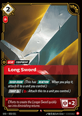 Long Sword - Spiritforged (Rare) [SFD-022] - JotaCards - Tu Tienda de TCG