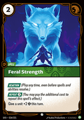Feral Strength - Spiritforged (Common) [SFD-034] - JotaCards - Tu Tienda de TCG