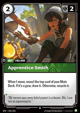 Apprentice Smith - Spiritforged (Uncommon) [SFD-041] - JotaCards - Tu Tienda de TCG