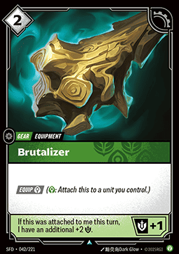 Brutalizer - Spiritforged (Uncommon) [SFD-042] - JotaCards - Tu Tienda de TCG