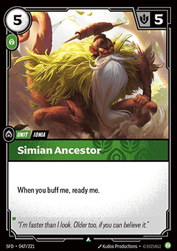 Simian Ancestor - Spiritforged (Uncommon) [SFD-047] - JotaCards - Tu Tienda de TCG