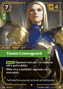 Tianna Crownguard - Spiritforged (Epic) [SFD-060] - JotaCards - Tu Tienda de TCG