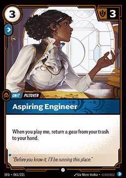 Aspiring Engineer - Spiritforged (Common) [SFD-061] - JotaCards - Tu Tienda de TCG