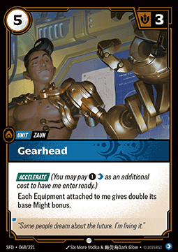 Gearhead - Spiritforged (Common) [SFD-068] - JotaCards - Tu Tienda de TCG