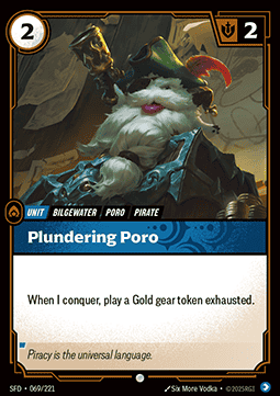 Plundering Poro - Spiritforged (Common) [SFD-069] - JotaCards - Tu Tienda de TCG