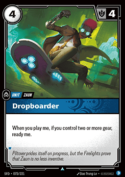 Dropboarder - Spiritforged (Uncommon) [SFD-072] - JotaCards - Tu Tienda de TCG