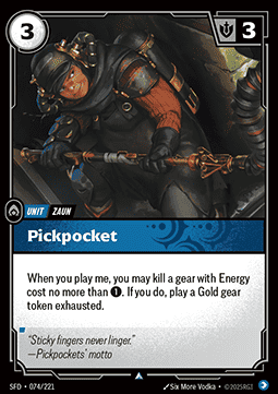 Pickpocket - Spiritforged (Uncommon) [SFD-074] - JotaCards - Tu Tienda de TCG