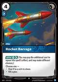 Rocket Barrage - Spiritforged (Uncommon) [SFD-077] - JotaCards - Tu Tienda de TCG
