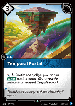 Temporal Portal - Spiritforged (Uncommon) [SFD-078] - JotaCards - Tu Tienda de TCG
