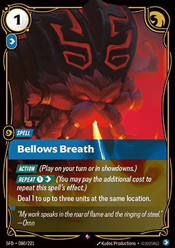 Bellows Breath - Spiritforged (Rare) [SFD-080] - JotaCards - Tu Tienda de TCG