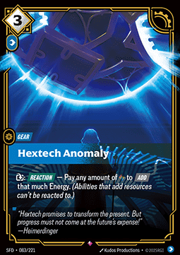 Hextech Anomaly - Spiritforged (Rare) [SFD-083] - JotaCards - Tu Tienda de TCG