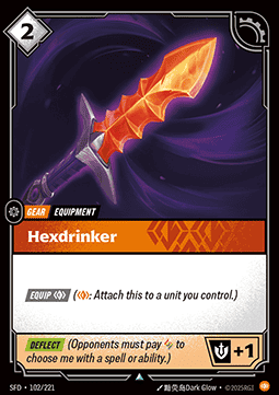 Hexdrinker - Spiritforged (Uncommon) [SFD-102] - JotaCards - Tu Tienda de TCG