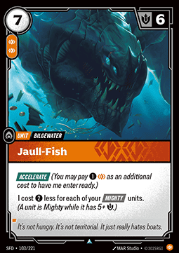 Jaull-Fish - Spiritforged (Uncommon) [SFD-103] - JotaCards - Tu Tienda de TCG