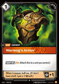 Warmog's Armor - Spiritforged (Uncommon) [SFD-108] - JotaCards - Tu Tienda de TCG