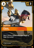 Fiora, Peerless (V.1 - Rare) - Spiritforged (Rare) [SFD-110] - JotaCards - Tu Tienda de TCG