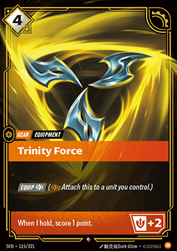 Trinity Force - Spiritforged (Rare) [SFD-115] - JotaCards - Tu Tienda de TCG