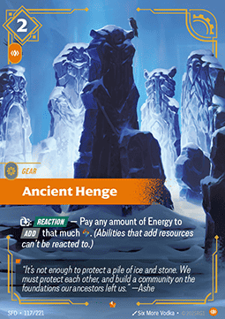 Ancient Henge - Spiritforged (Epic) [SFD-117] - JotaCards - Tu Tienda de TCG