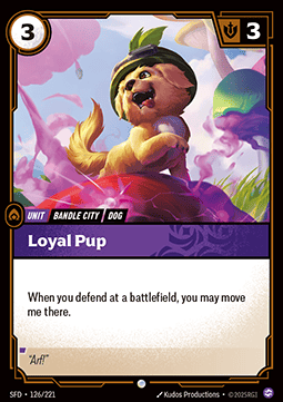 Loyal Pup - Spiritforged (Common) [SFD-126] - JotaCards - Tu Tienda de TCG