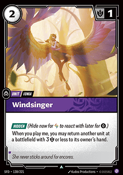 Windsinger - Spiritforged (Uncommon) [SFD-138] - JotaCards - Tu Tienda de TCG
