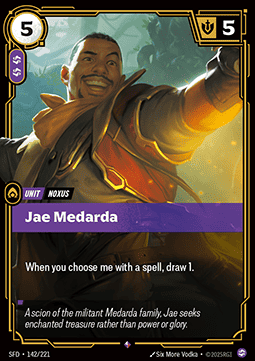 Jae Medarda - Spiritforged (Rare) [SFD-142] - JotaCards - Tu Tienda de TCG