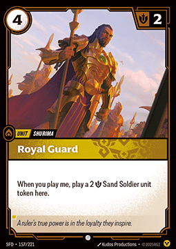 Royal Guard - Spiritforged (Common) [SFD-157] - JotaCards - Tu Tienda de TCG