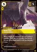 Rek'Sai, Swarm Queen (V.1 - Rare) - Spiritforged (Rare) [SFD-170] - JotaCards - Tu Tienda de TCG