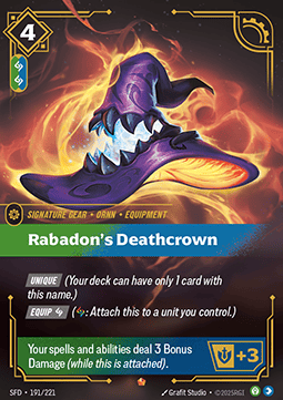 Rabadon's Deathcrown - Spiritforged (Epic) [SFD-191] - JotaCards - Tu Tienda de TCG