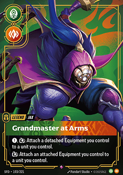 Jax, Grandmaster at Arms (V.1 - Rare) - Spiritforged (Rare) [SFD-193] - JotaCards - Tu Tienda de TCG