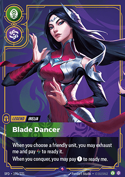 Irelia, Blade Dancer (V.1 - Rare) - Spiritforged (Rare) [SFD-195] - JotaCards - Tu Tienda de TCG