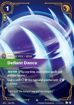 Defiant Dance - Spiritforged (Epic) [SFD-196] - JotaCards - Tu Tienda de TCG