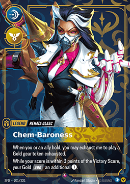 Renata Glasc, Chem-Baroness (V.1 - Rare) - Spiritforged (Rare) [SFD-201] - JotaCards - Tu Tienda de TCG
