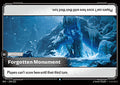 Forgotten Monument - Spiritforged (Uncommon) [SFD-209] - JotaCards - Tu Tienda de TCG