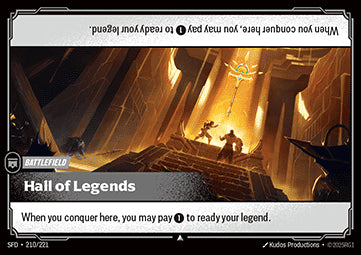 Hall of Legends - Spiritforged (Uncommon) [SFD-210] - JotaCards - Tu Tienda de TCG