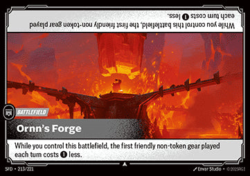 Ornn's Forge - Spiritforged (Uncommon) [SFD-213] - JotaCards - Tu Tienda de TCG