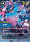 Bard, Mercurial (V.2 - Showcase) - Spiritforged (Showcase) [SFD-228] - JotaCards - Tu Tienda de TCG