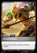 Sand Soldier - Spiritforged (Common) [SFD-T02] - JotaCards - Tu Tienda de TCG