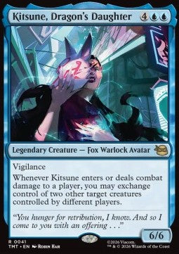 Kitsune, Dragon's Daughter - Teenage Mutant Ninja Turtles (Rare) [TMT-41]