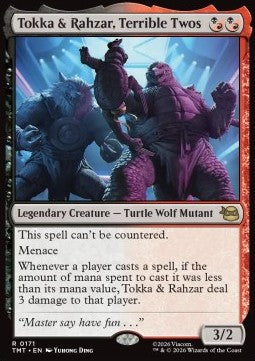 Tokka & Rahzar, Terrible Twos - Teenage Mutant Ninja Turtles (Rare) [TMT-171]