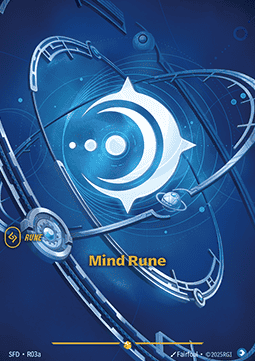 Mind Rune (V.2 - Showcase) - Spiritforged (Showcase) [SFD-R03a] - JotaCards - Tu Tienda de TCG