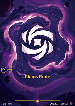 Chaos Rune (V.2 - Showcase) - Spiritforged (Showcase) [SFD-R05a] - JotaCards - Tu Tienda de TCG
